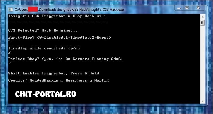 Triggerbot и Bhop Hack v1.1 